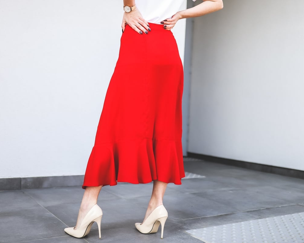 Suknja Mani crvena - Ae design