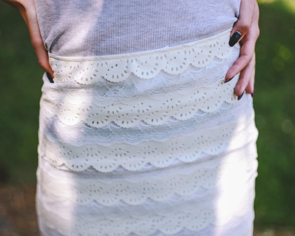 Bijela suknja - Ae design